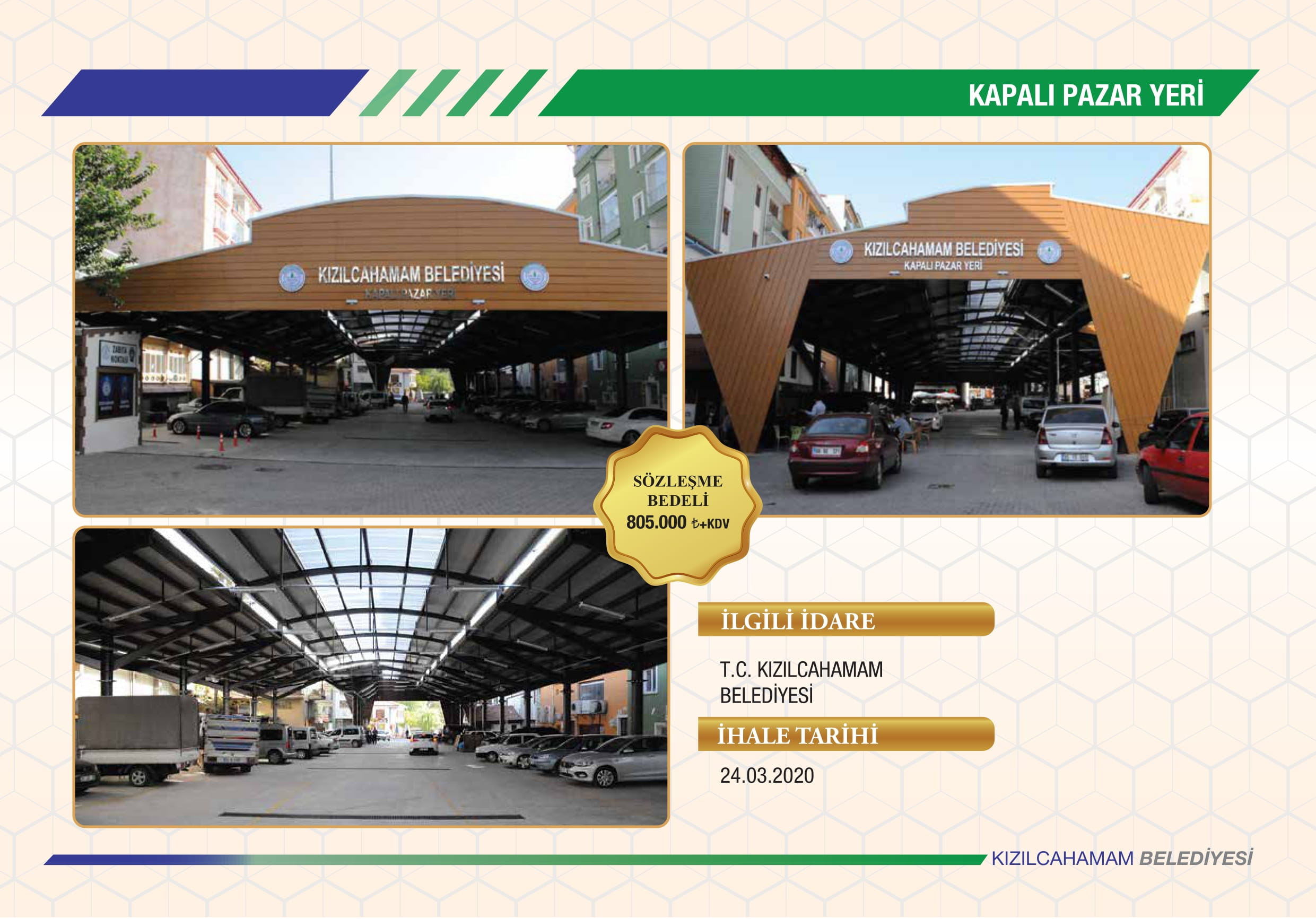 Kızılcahamam Belediyesi Tamamlanan Projeler